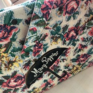 Vintage Mary Poppins carpet bag